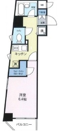 パレステュディオ白金台 8階 間取り図