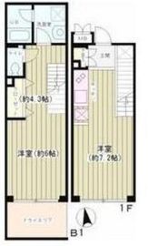 アートミルレ自由が丘 102 間取り図