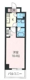 エスティメゾン秋葉原 1008 間取り図