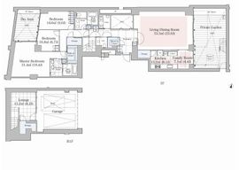 ラ・トゥール代官山 I102 間取り図