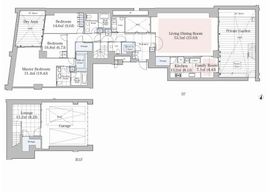 ラ・トゥール代官山 I102 間取り図