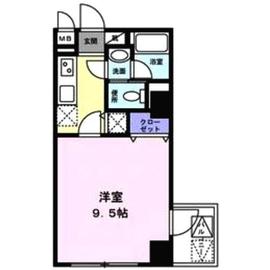 カスタリア門前仲町 604 間取り図