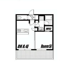 ザ・パークハウス渋谷美竹 13階 間取り図