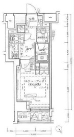 ファミール東京グランリッツ 4階 間取り図