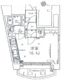 メイクスデザイン渋谷神泉 10階 間取り図