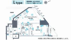 ZOOM駒込 5階 間取り図