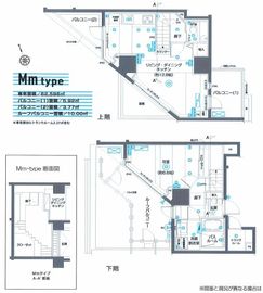 ZOOM駒込 5階 間取り図