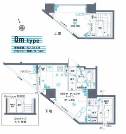 ZOOM駒込 7階 間取り図