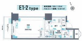 ZOOM駒込 2階 間取り図