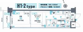 ZOOM駒込 3階 間取り図