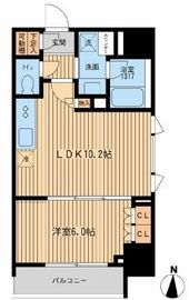 HF上野入谷レジデンス 403 間取り図