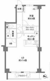 カスタリア原宿 502 間取り図