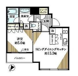 THE ROPPONGI TOKYO CLUB RESIDENCE 12階 間取り図