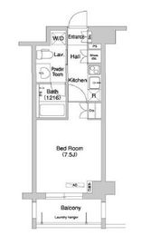 コンフォリア下北沢 317 間取り図