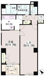 フェアステージ広尾 203 間取り図