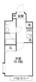 グランド・ガーラ神田 12階 間取り図