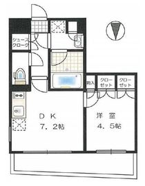 プライア渋谷 17階 間取り図