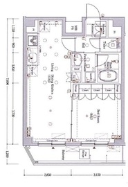 アクサス新宿タワーズイースト 14階 間取り図