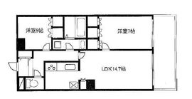 ザ・東京タワーズ シータワー 28階 間取り図