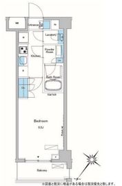 ルフォンプログレ中野富士見町 304 間取り図