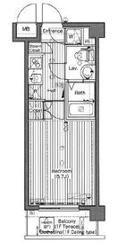 グランド・ガーラ南麻布 1階 間取り図