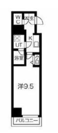 スパシエ日本橋エセンザ 9階 間取り図