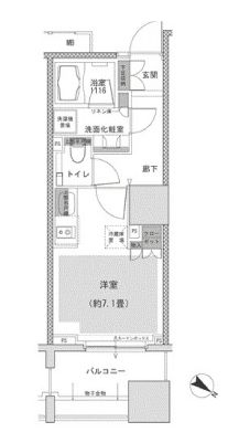 パークハウス駒込六義園 3階 間取り図
