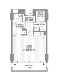 フォレストプラザ表参道 302 間取り図