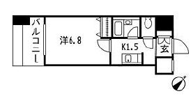 ドゥーエ新川 1104 間取り図