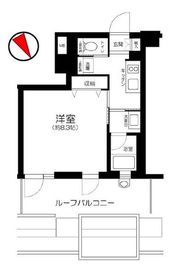 ZOOM白金高輪 11階 間取り図