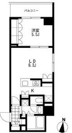 プライマル錦糸町 212 間取り図