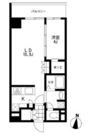 プライマル錦糸町 211 間取り図