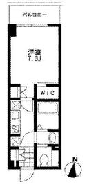 プライマル錦糸町 205 間取り図