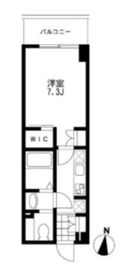 プライマル錦糸町 506 間取り図