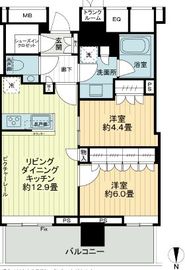 ザ・パークハウス晴海タワーズ ティアロレジデンス 11階 間取り図
