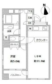 ラクラス田原町 1201 間取り図