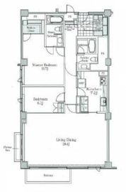 王子ホームズ青山 603 間取り図