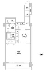 テラス護国寺 203 間取り図