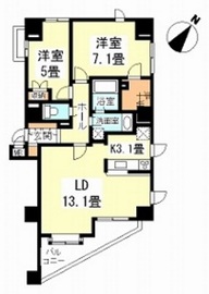 渋谷神山町レジデンス 804 間取り図