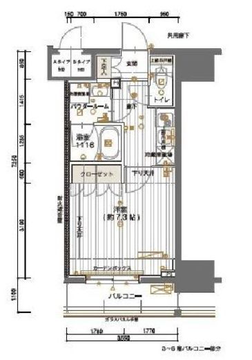 メインステージ神田須田町 302 間取り図
