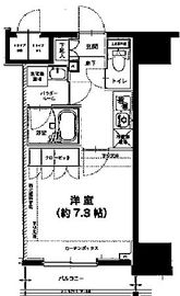 メインステージ神田須田町 402 間取り図