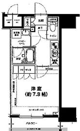 メインステージ神田須田町 402 間取り図