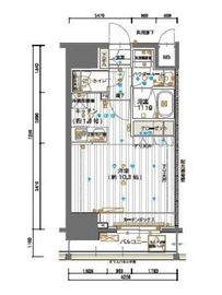 メインステージ神田須田町 6階 間取り図