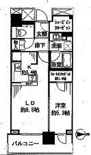ザ・パークハウス晴海タワーズ ティアロレジデンス 27階 間取り図