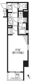 レガリス門前仲町パークサイド 2階 間取り図