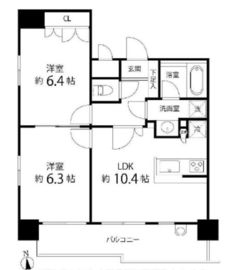 スペーシア秋葉原 1309 間取り図