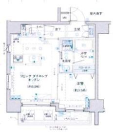 リヴァプール東池袋 2階 間取り図