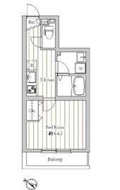 エルスタンザ渋谷本町 104 間取り図