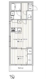 エルスタンザ渋谷本町 206 間取り図