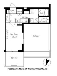 KDXレジデンス西馬込 410 間取り図
